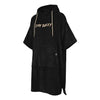 Manera Poncho Stay Salty Black
