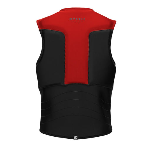 Mystic Block Impact Vest Fzip Red 2024