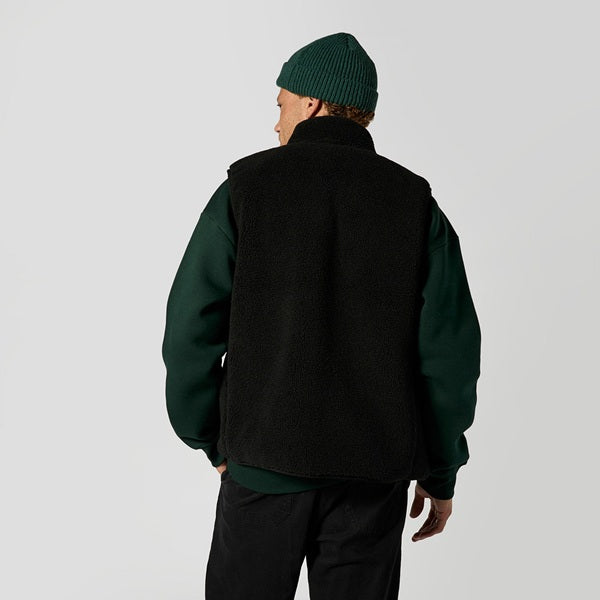 Mystic Teddy Bodywarmer Weste Black