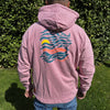 Schwerelosigkite Hoodie Wild Fluid Coral