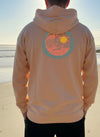 Schwerelosigkite Hoodie Wind Waves Coral