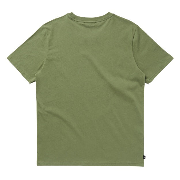 Mystic Broadcast Tee Dark Olive