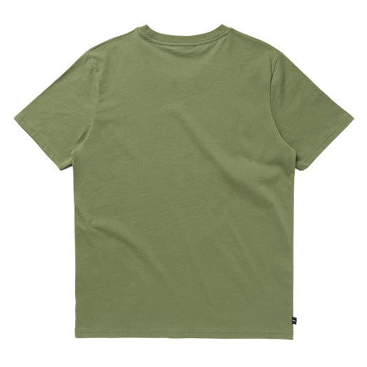 Mystic Broadcast Tee Dark Olive