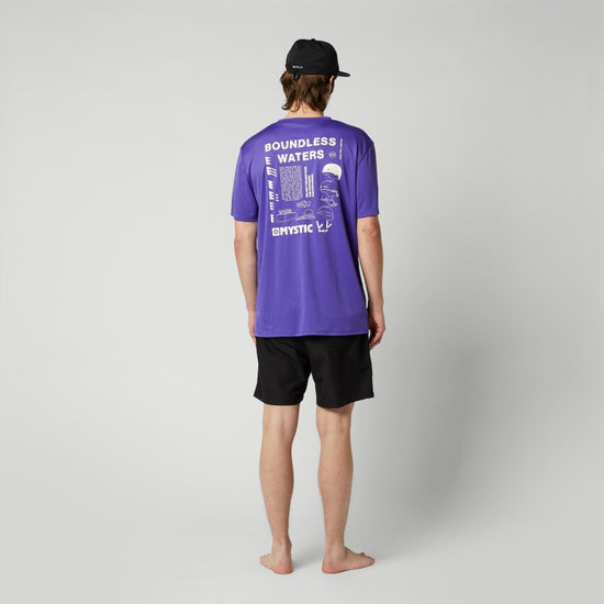 Mystic Tactic S/S Loosefit Quickdry Purple