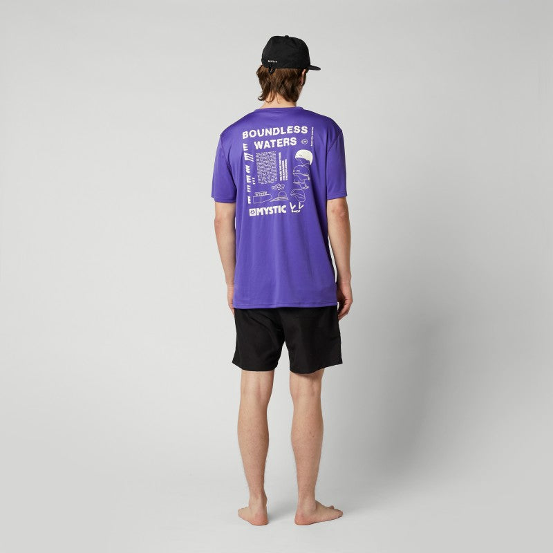 Mystic Tactic S/S Loosefit Quickdry Purple