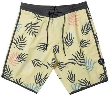 Mystic Leaf Movement Boardshort Pastel Yellow 34