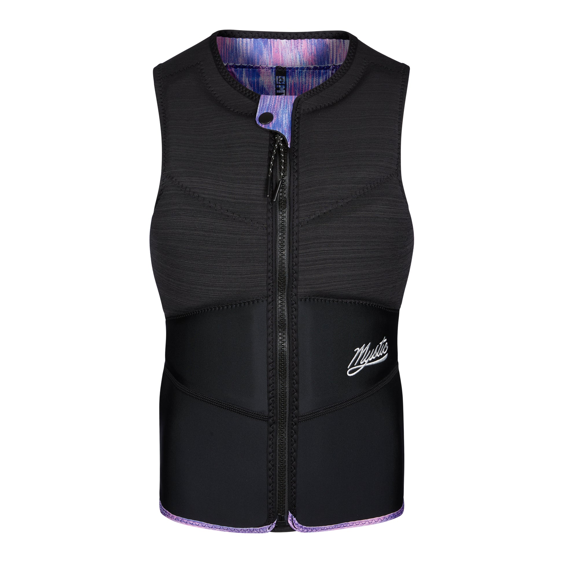 Mystic Diva Impact Vest Fzip Kite Women Black