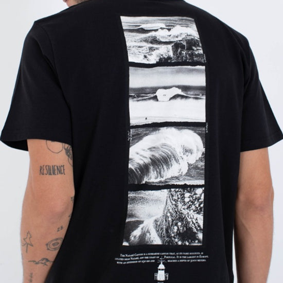 Hurley Nazare Sqns T-Shirts Black