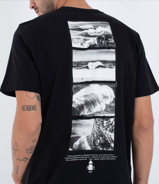 Hurley Nazare Sqns T-Shirts Black