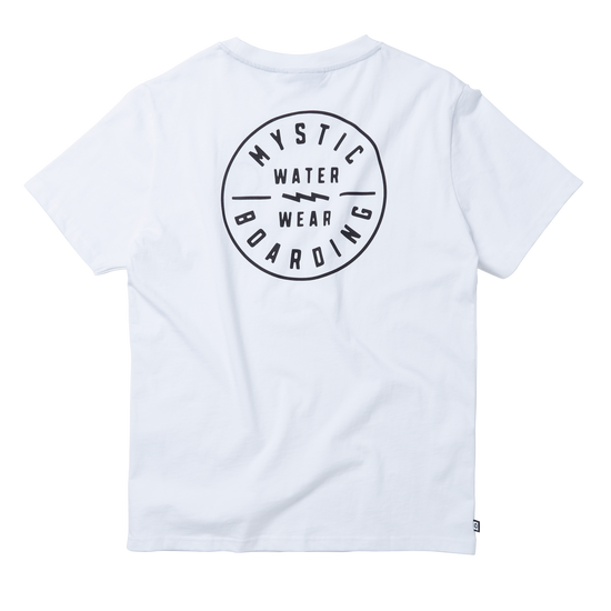 Mystic Boarding Tee White