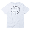 Mystic Boarding Tee White