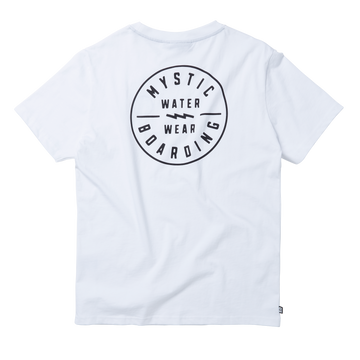 Mystic Boarding Tee White