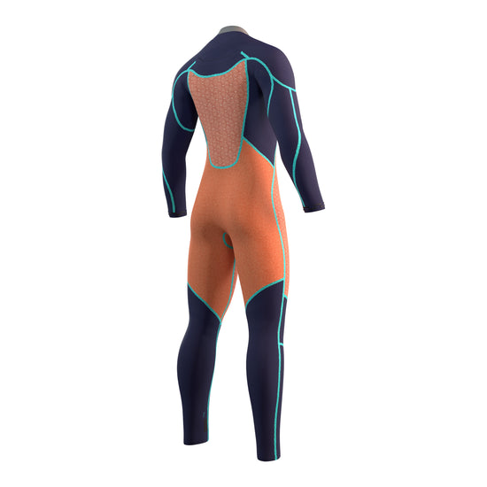 Mystic Majestic Fullsuit 5/4mm Fzip Dark Grey in MT
