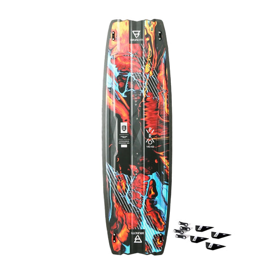 Brunotti Pro X G10 Fins Uni Kiteboard 138cm