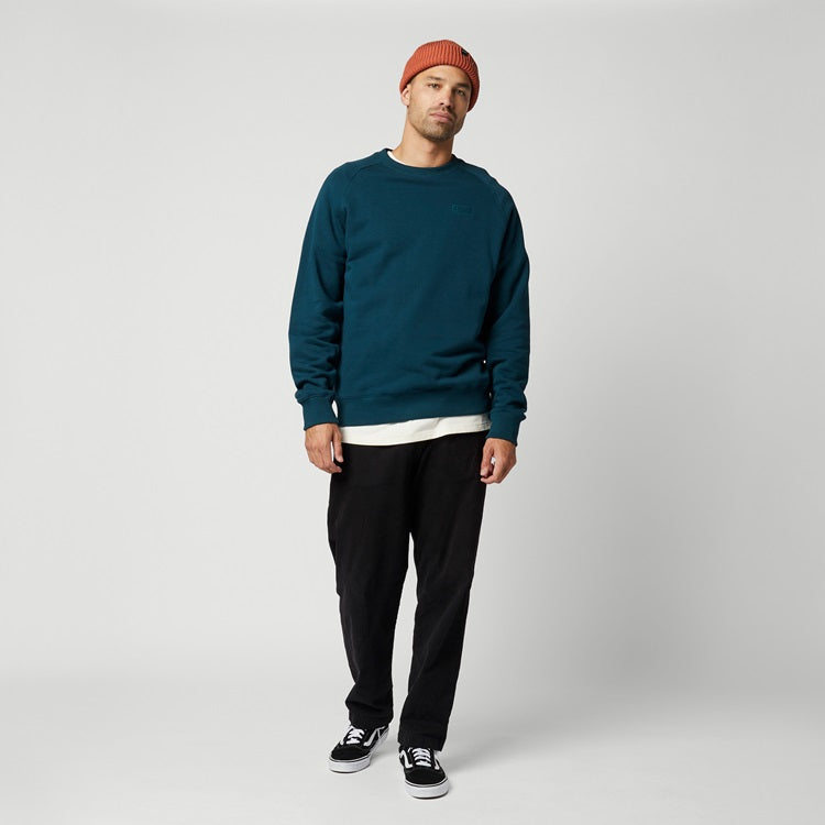Mystic Mayhem Crew Sweat Ocean Green