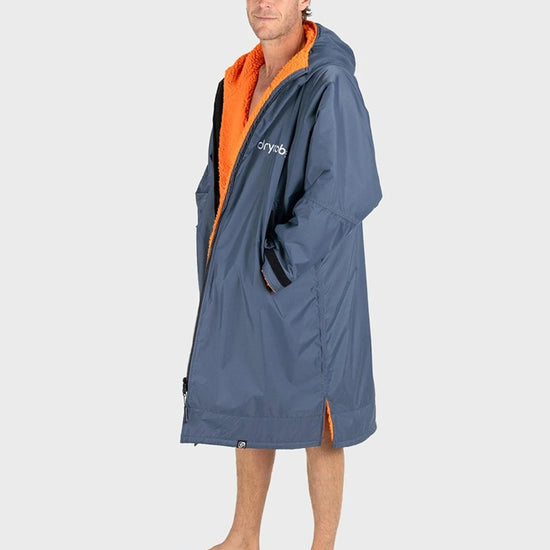 Dryrobe Advance LS Poncho Dark Grey Orange