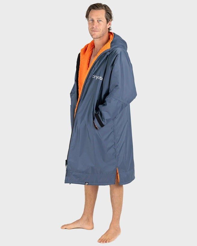 Dryrobe Advance LS Poncho Dark Grey Orange