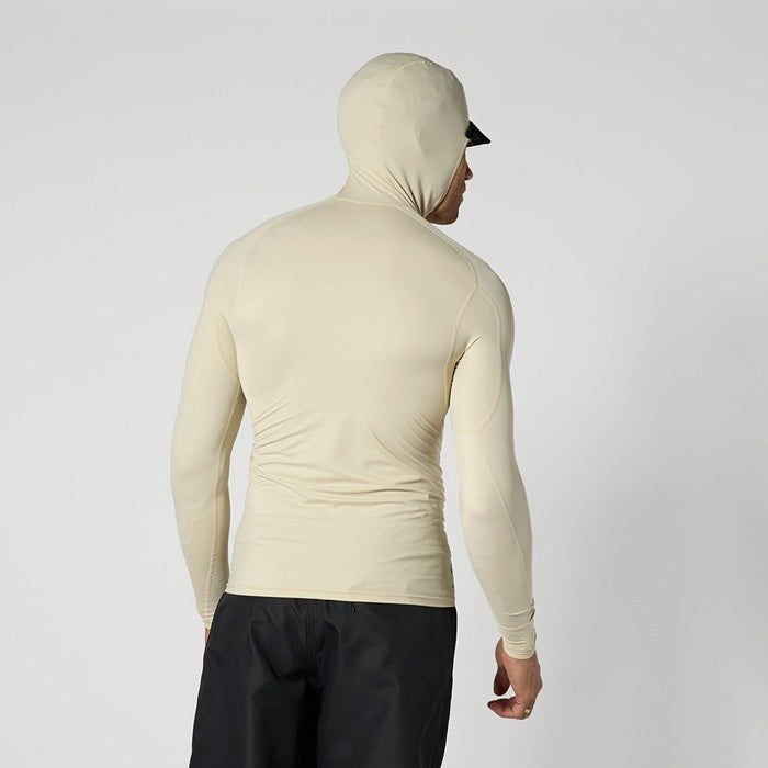 Mystic Uncharted L S Hooded Rashvest Sand