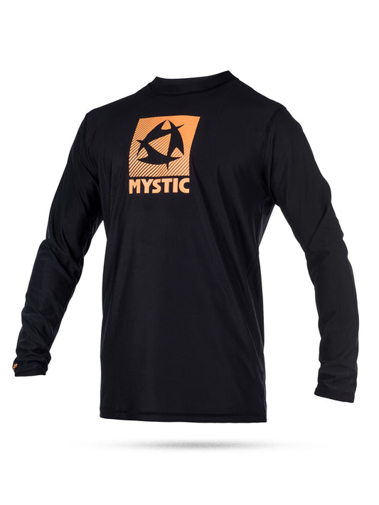 Mystic Star L/S Quickdry Black Yellow