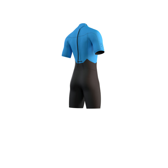 Mystic Brand Shorty 3/2mm Bzip Blue