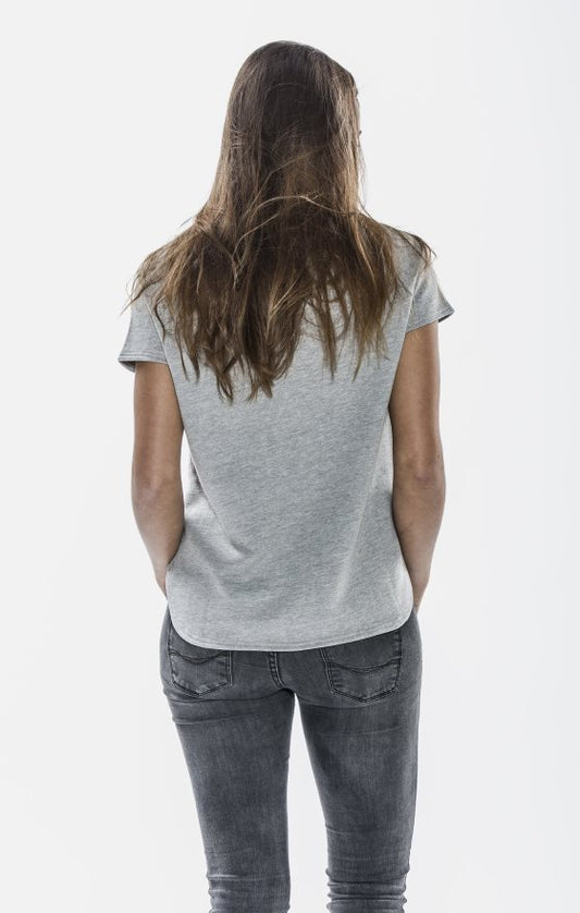 Mystic Peculiar Sweat Women Grey Melee