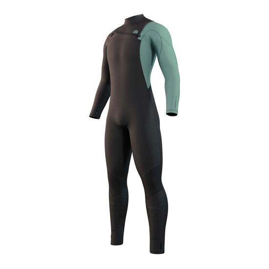 Mystic Marshall Fullsuit 5/3mm Fzip Black Green XL