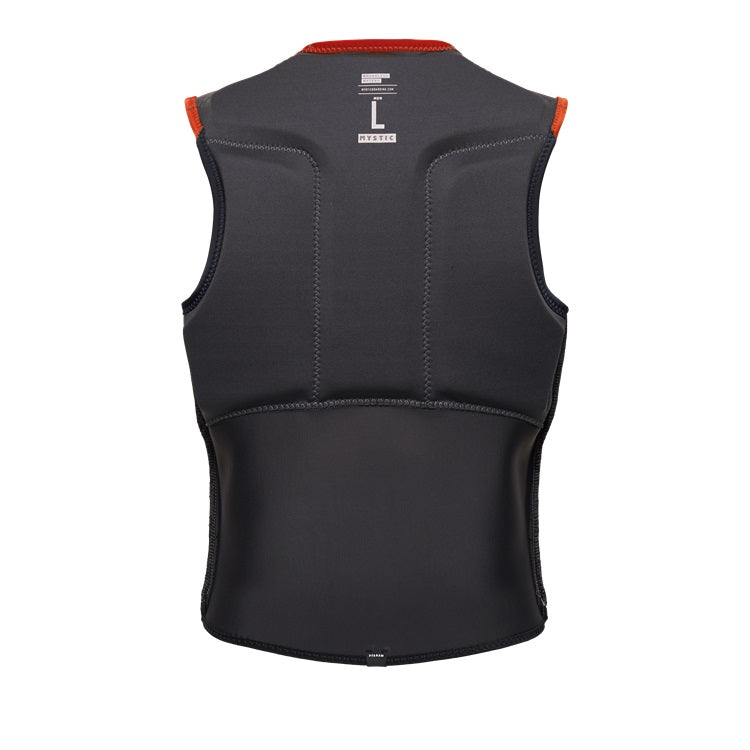 Mystic Block Impact Vest Fzip Red 2024