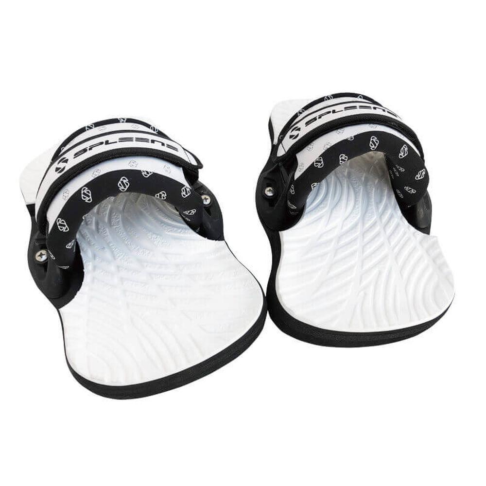 Spleene Footstraps und Footpads Set Twintip von Hinten