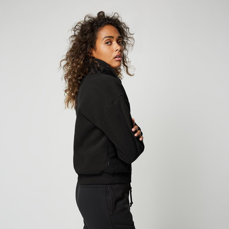 Mystic The Heat Zip Up Sweat Black