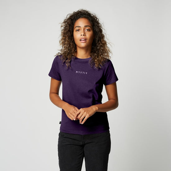 Mystic Brand Tee Women Deep Purple
