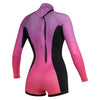 Mystic Lunar BK Longarm Shorty 2/2mm Bzip Coral
