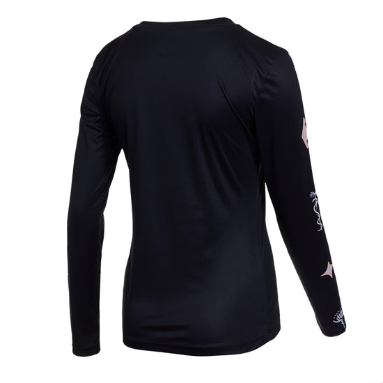 Mystic Paradise L/S Quickdry Women Black