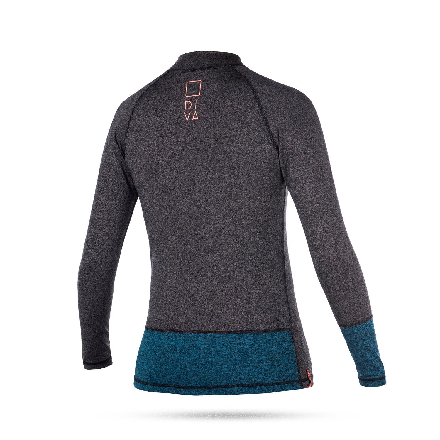 Mystic Diva L/S Rashvest Women Teal