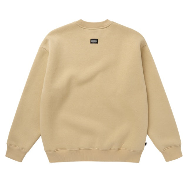 Mystic Brand Crew Sweat Pale Khaki