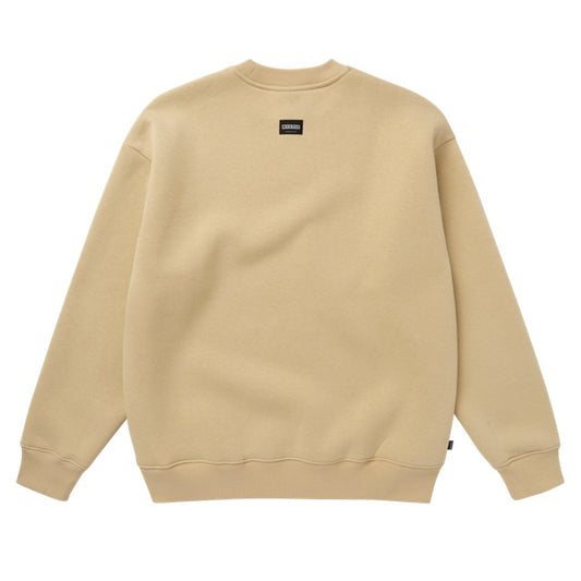 Mystic Brand Crew Sweat Pale Khaki