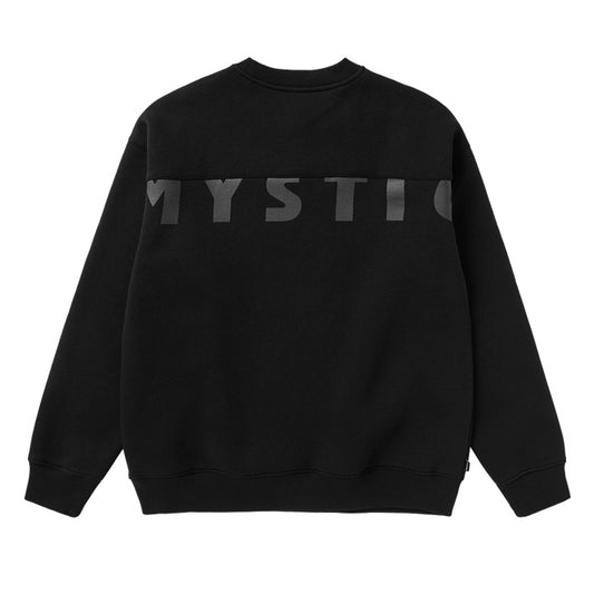 Mystic Profile Crew Sweat Black
