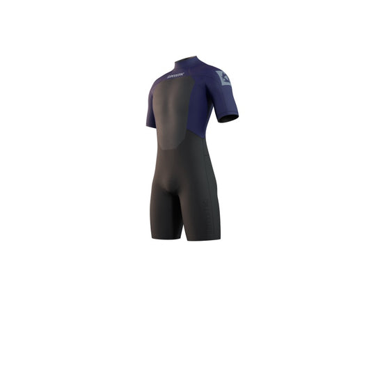 Mystic Brand Shorty 3/2mm Bzip Flatlock Black