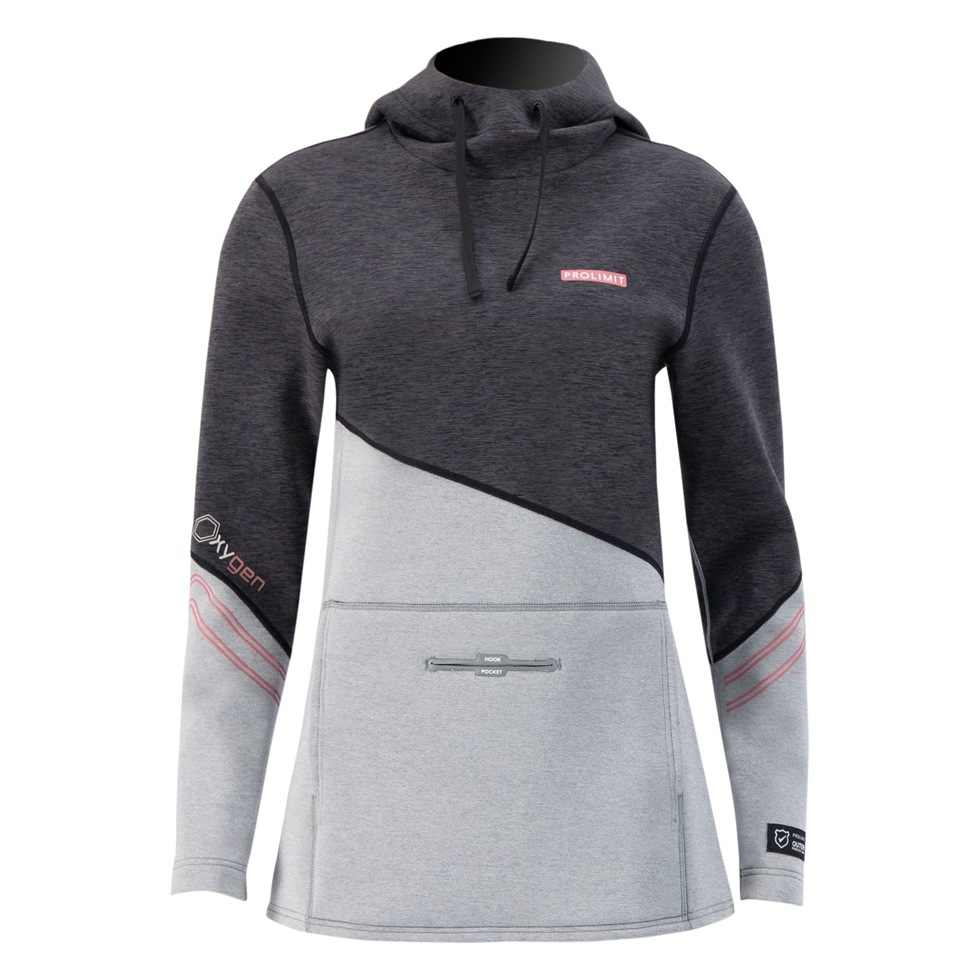 Prolimit Neoprene Loosefit Hoodie Black