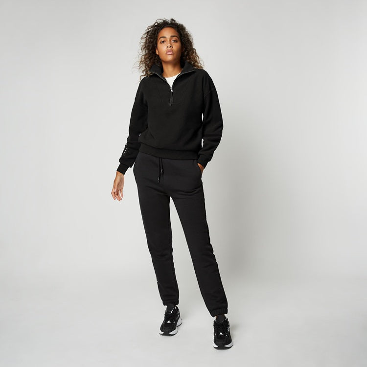 Mystic The Heat Zip Up Sweat Black