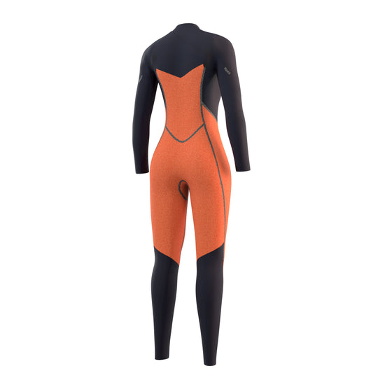 Mystic Dazzled Fullsuit 5/3mm Fzip Women Black