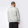 Mystic Ethos Crew Sweat Light Grey Melee