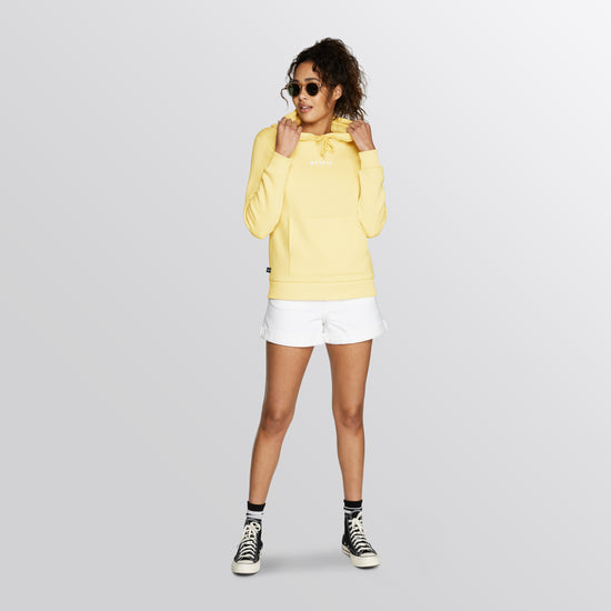 Mystic Brand Hoodie Sweat Women Pastel Yellow