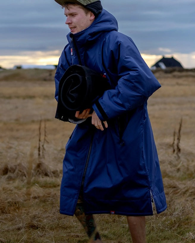 Dryrobe Advance LS Poncho Navy Grey