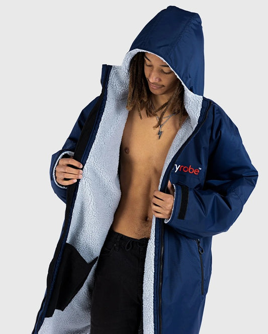 Dryrobe Advance LS Poncho Navy Grey
