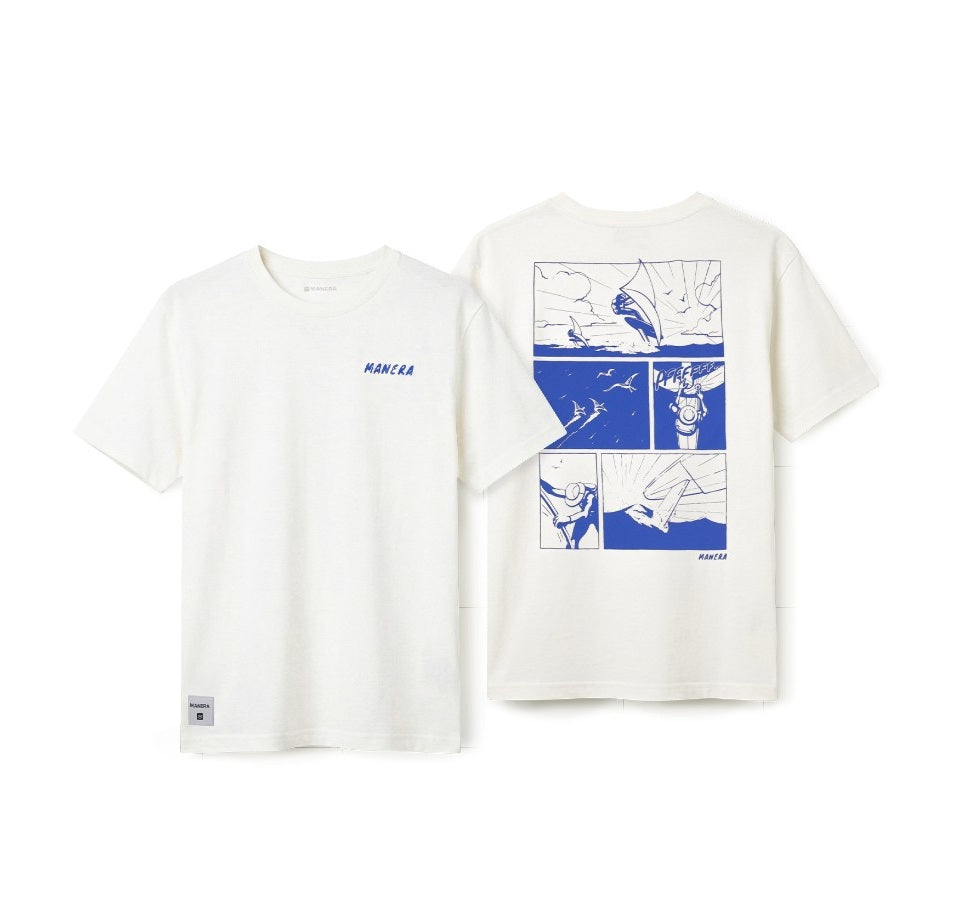 Manera Men Wingfoil T-Shirt Ivory