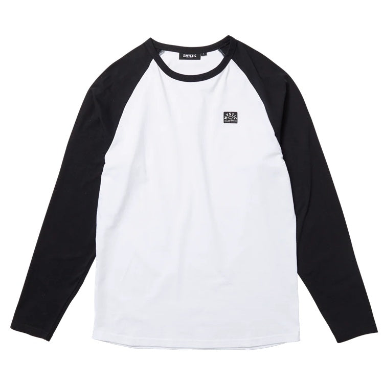 Mystic Lowe Langarm Tee Black White