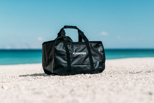 Core Wetsuit Neopren Bag am Strand