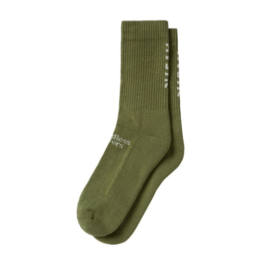 Mystic Icon Socks Dark Olive