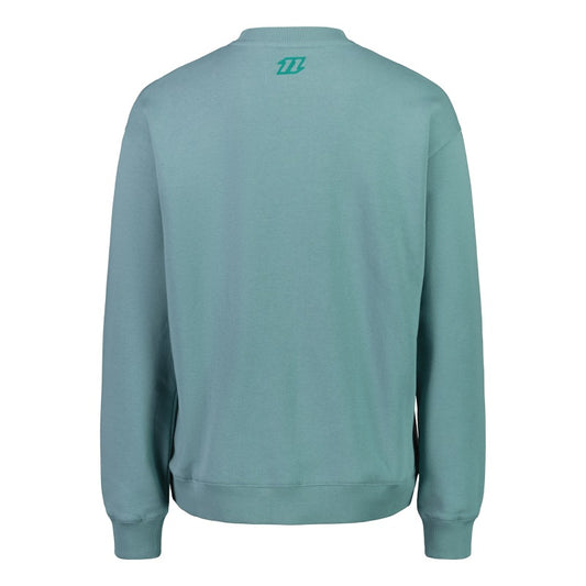 North Line Up Sweater Mineral Blue