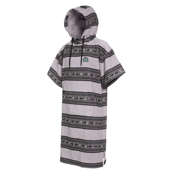 Mystic Poncho Velour Cool White